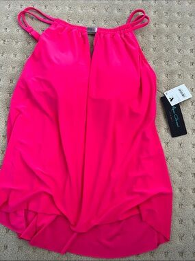 NWT Hot Pink Tankini Top